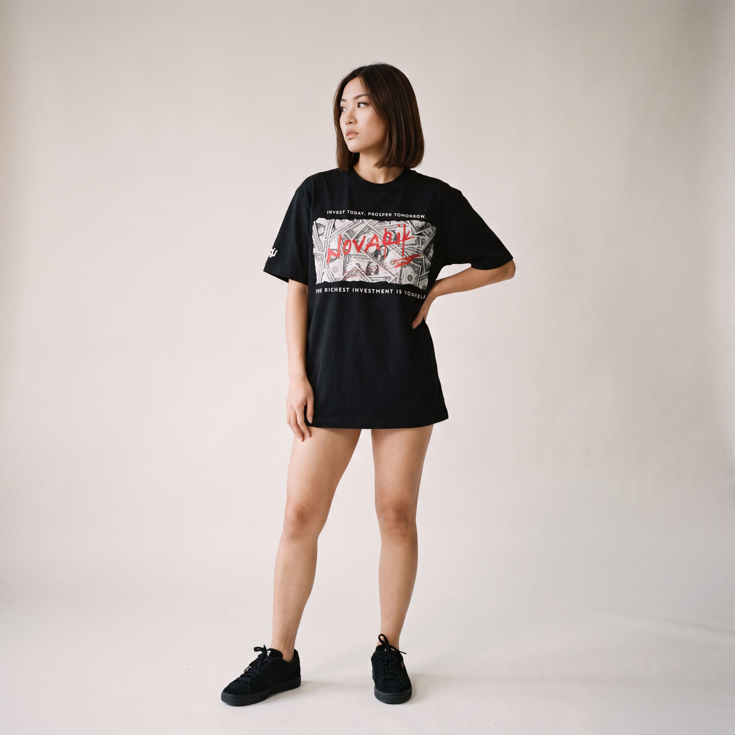 Camiseta Wealth Preta