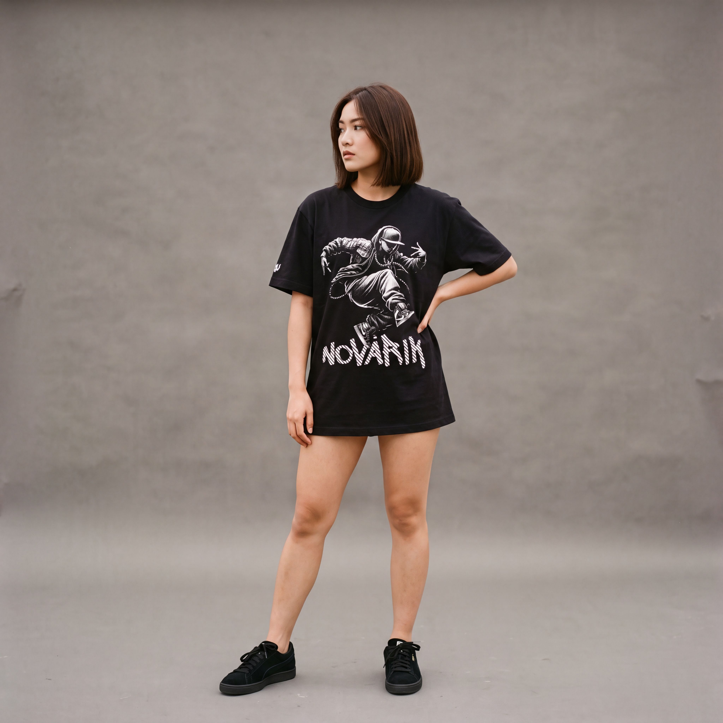 Camiseta Street Rhythm Preta