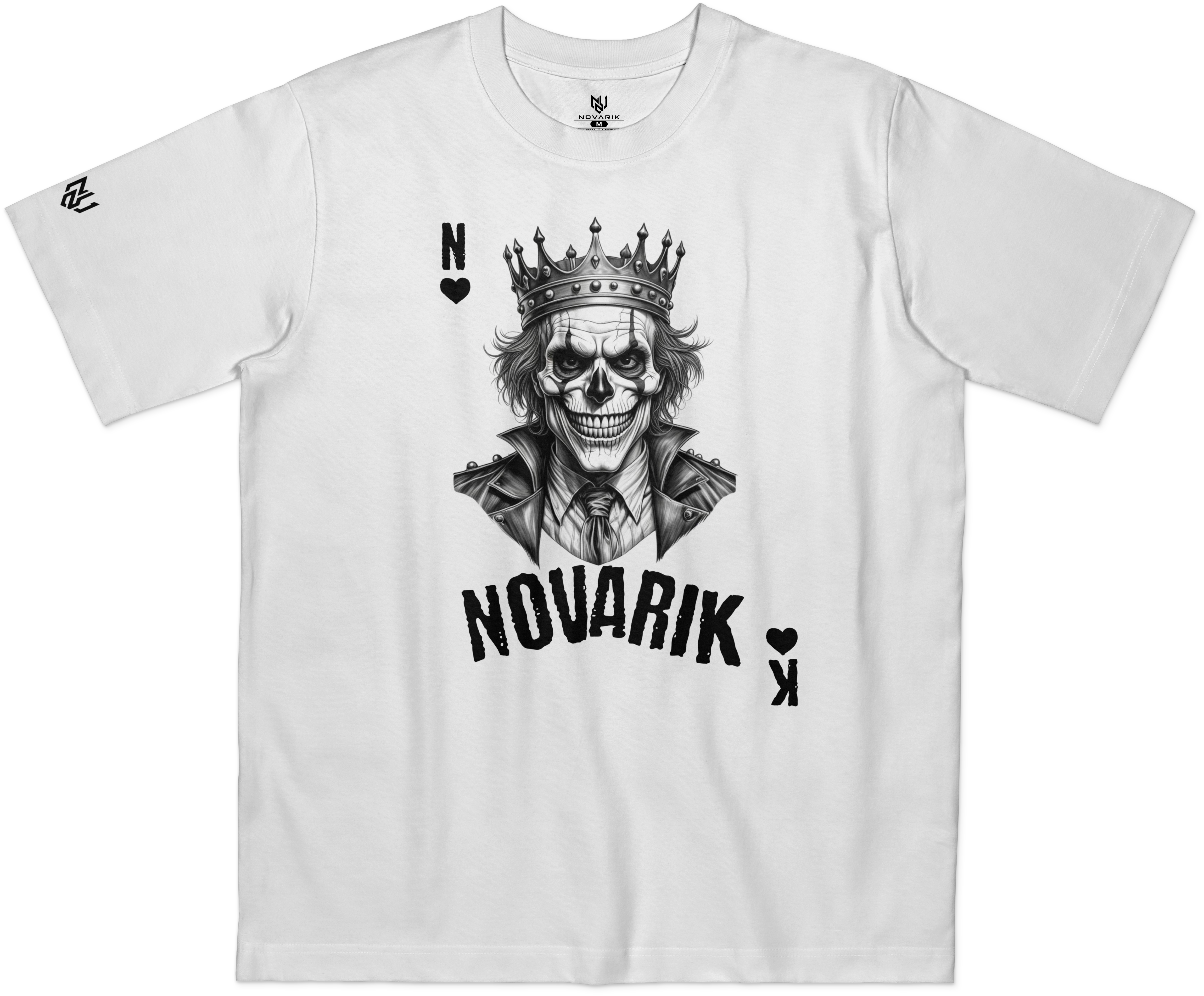 Camiseta King Joker Branca