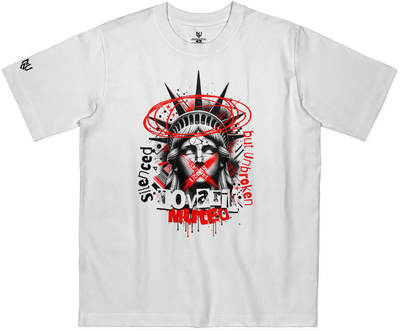 Camiseta Liberty Muted Branca