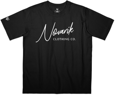 Camiseta Signature Script Preta