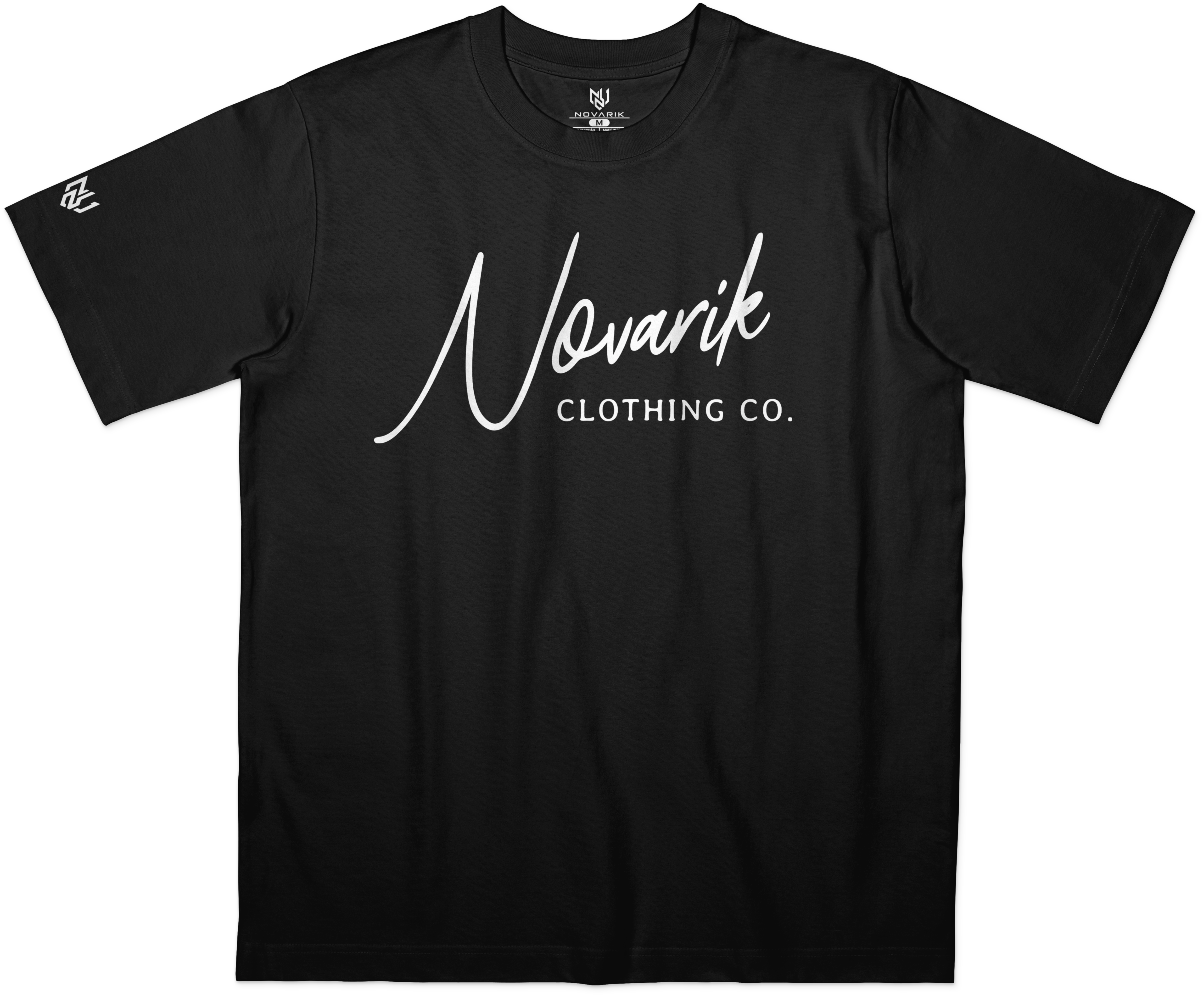 Camiseta Signature Script Preta