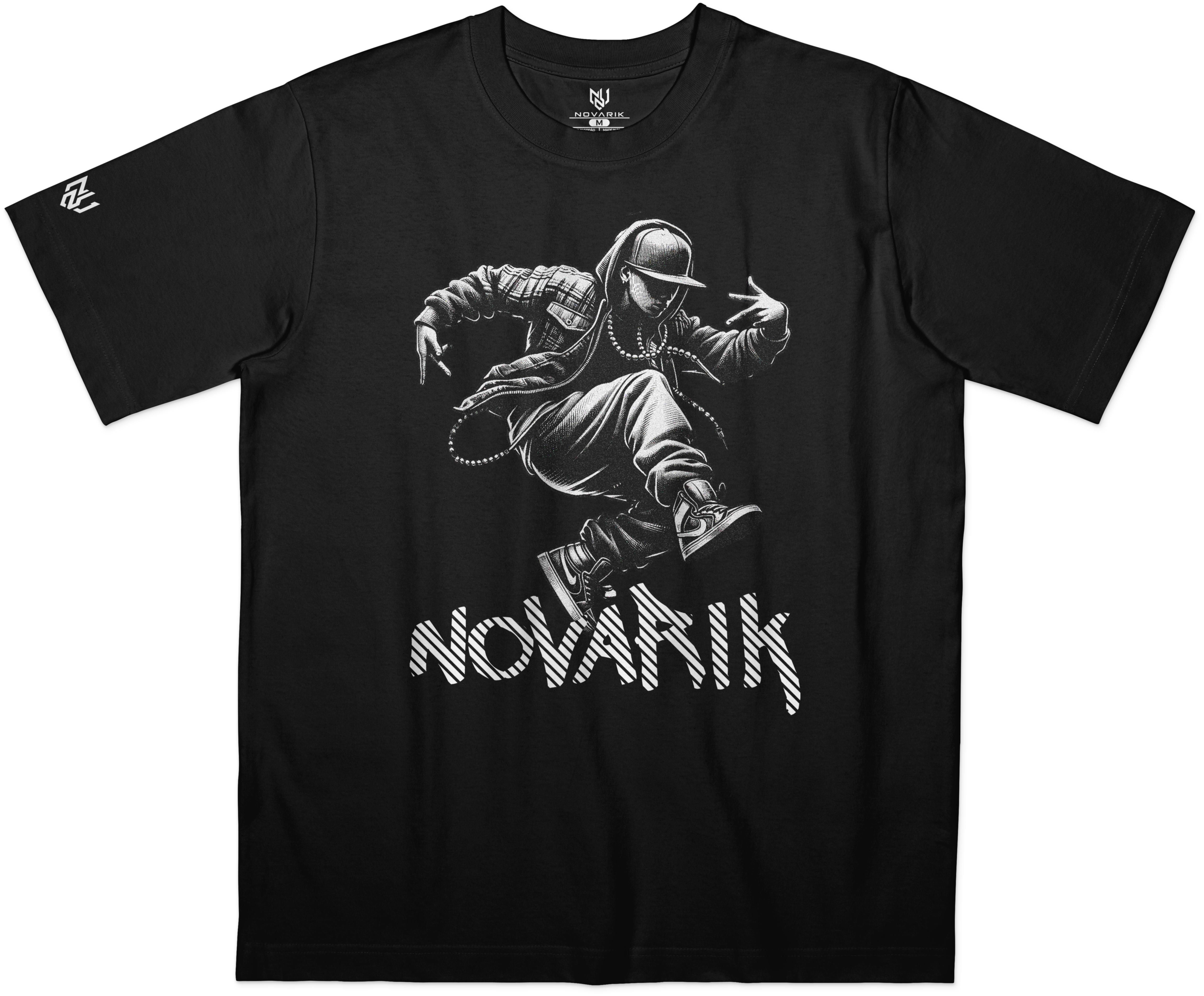 Camiseta Street Rhythm Preta