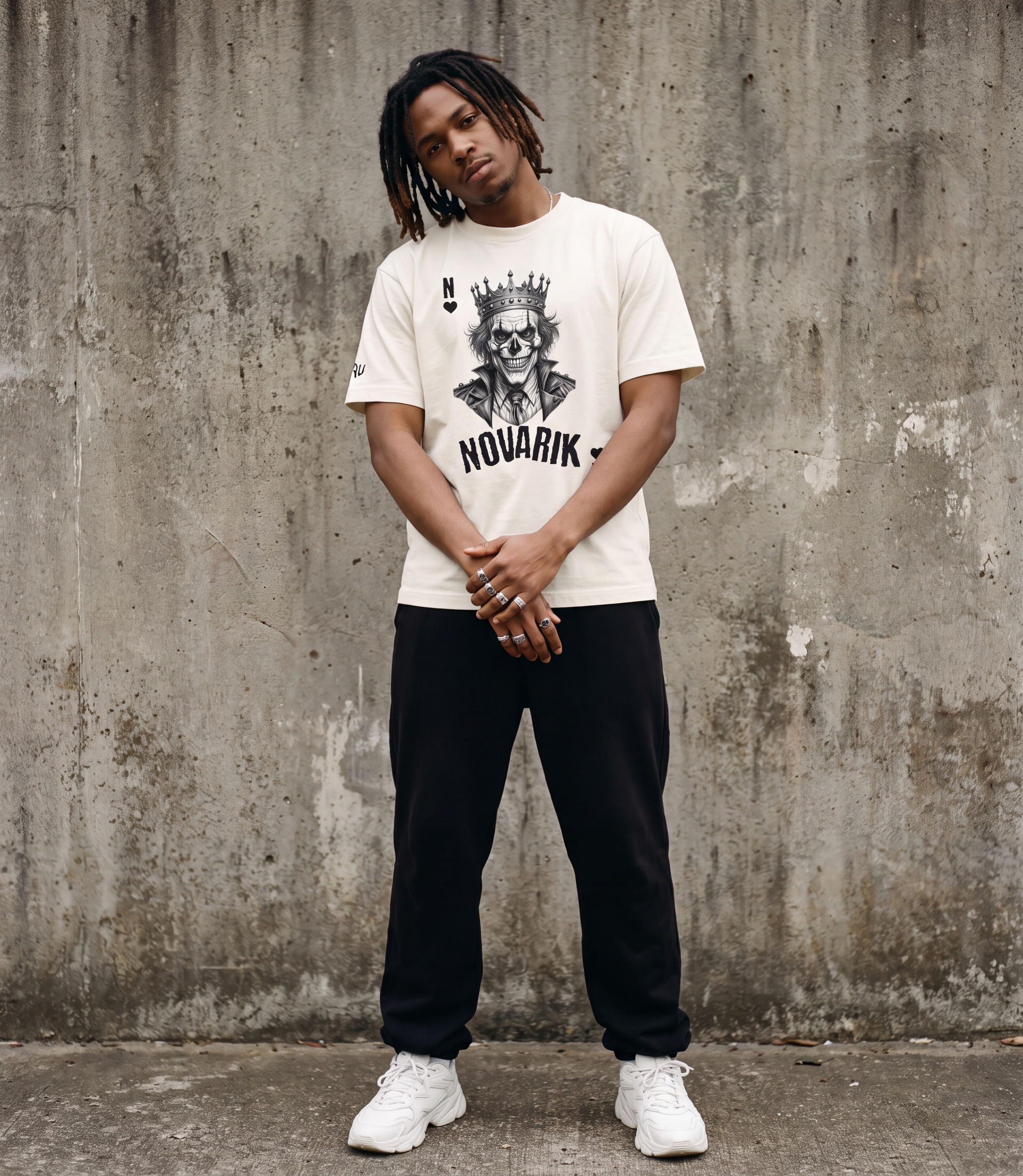 Camiseta King Joker Branca